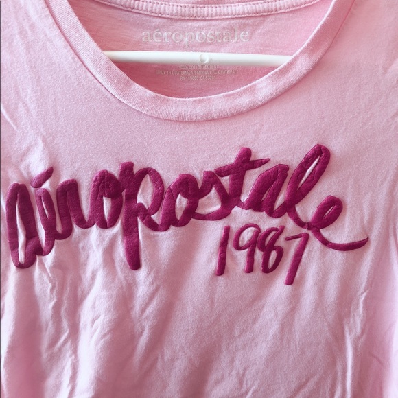 Aeropostale Pink Tee - Picture 2 of 6